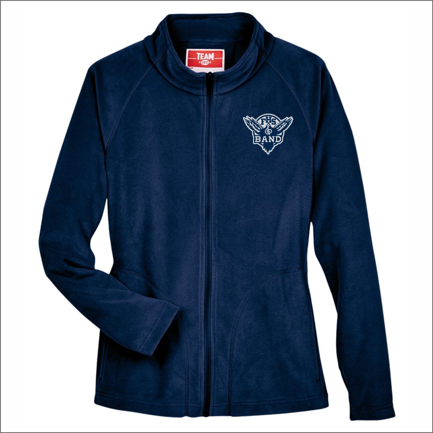 FHS Flyers Band Ladies MicroFleece Full-Zip Jacket