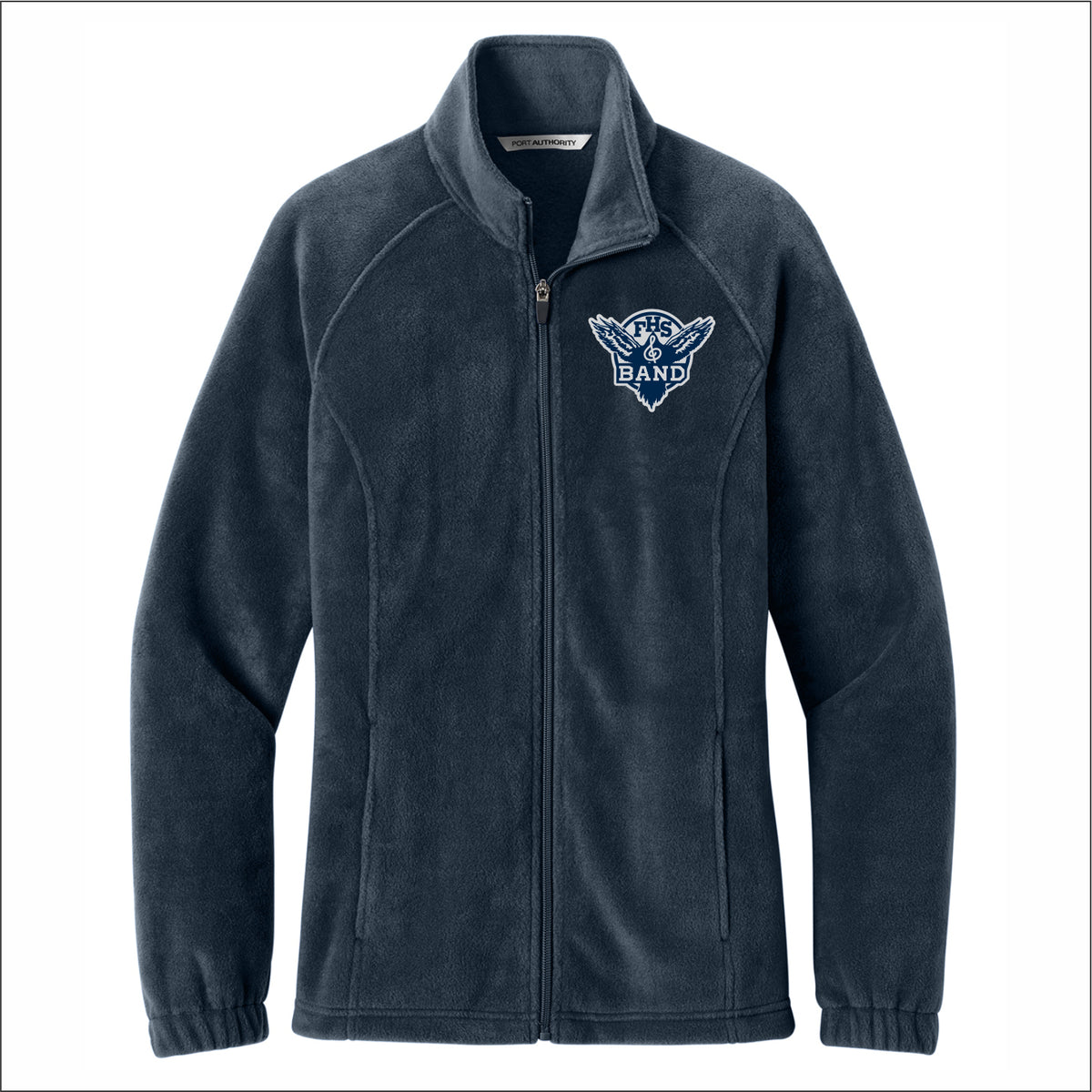 FHS Flyers Band Women’s Plush Fleece Full-Zip Jacket
