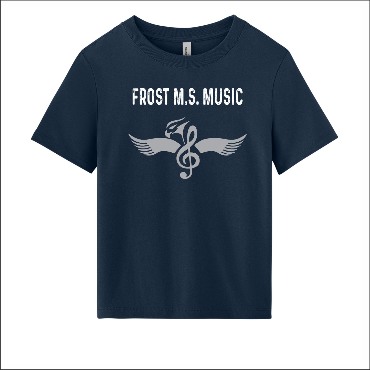 Frost MS Music Ladies Heavyweight Cotton T-shirt