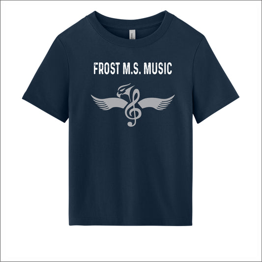 Frost MS Music Ladies Heavyweight Cotton T-shirt