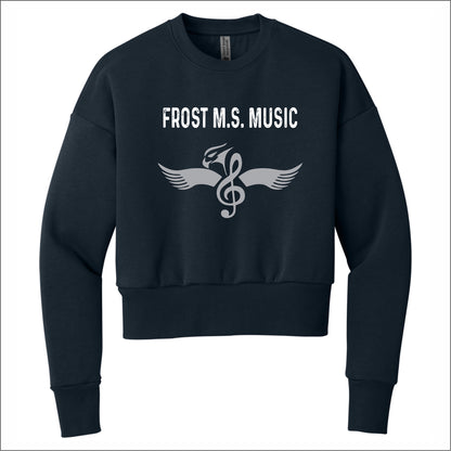 Frost MS Music Ladies Heavyweight Crewneck Sweatshirt