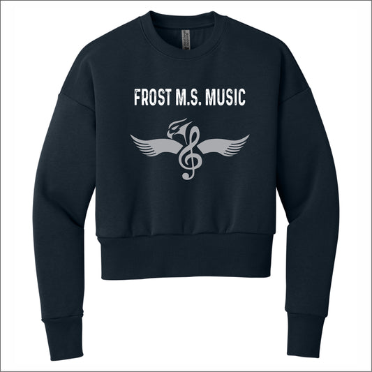 Frost MS Music Ladies Heavyweight Crewneck Sweatshirt