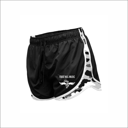 Frost MS Music Ladies/Girls Camo Running Shorts