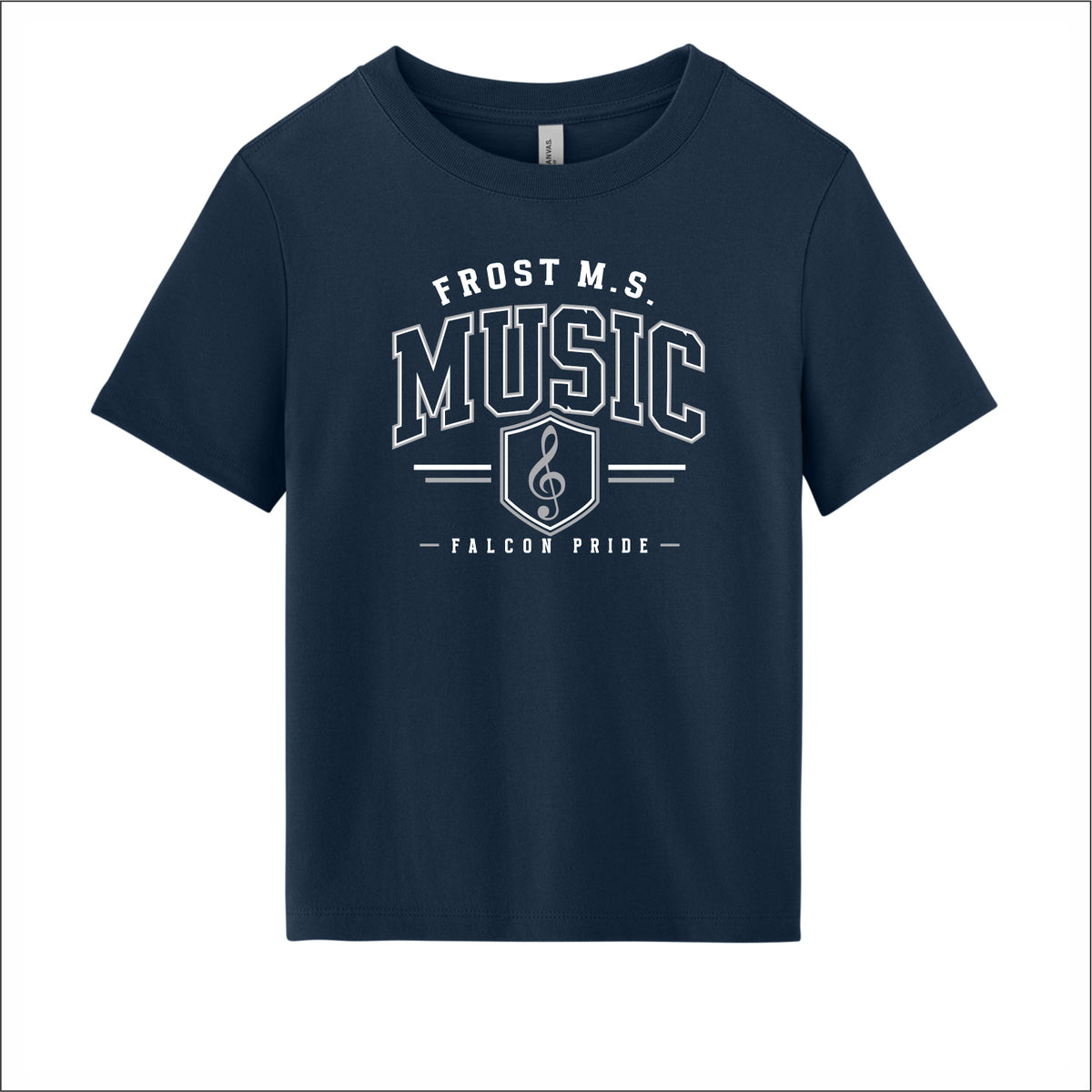 Frost MS Music Ladies Heavyweight Cotton T-shirt