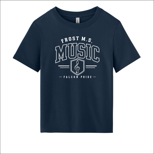 Frost MS Music Ladies Heavyweight Cotton T-shirt
