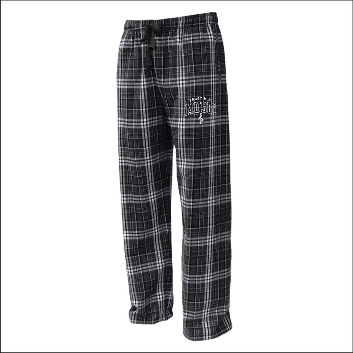 Frost MS Music Plaid Flannel Pants