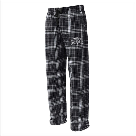 Frost MS Music Plaid Flannel Pants