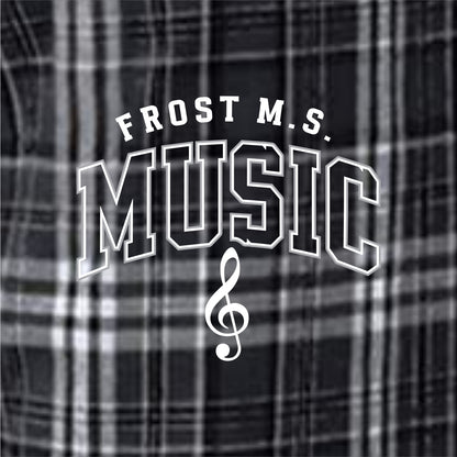 Frost MS Music Plaid Flannel Pants
