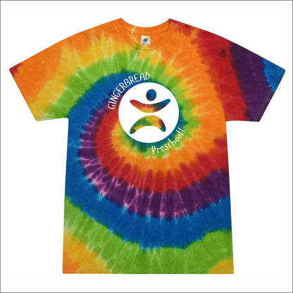 Friends of Gingerbread Multicolor Tie-Dye T-shirt