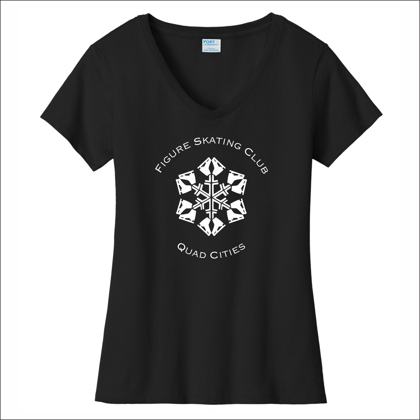FSCQC Ladies Fan Favorite V-Neck Tee