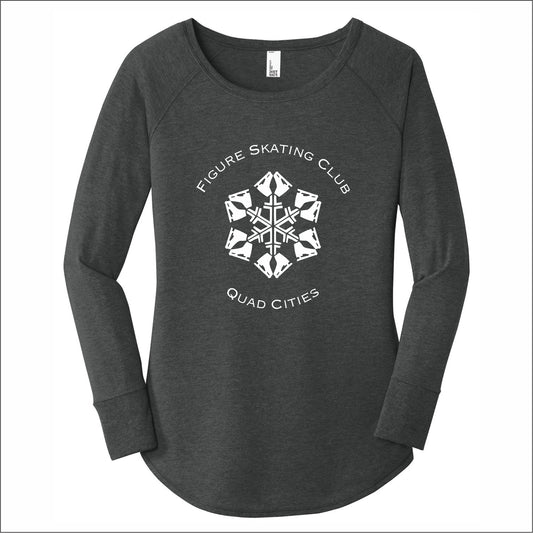 FSCQC Ladies Tri-Blend Long Sleeve Tunic Tee