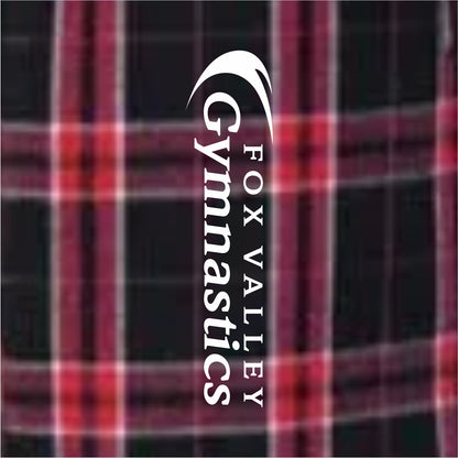 FVPD Gymnastics Plaid Flannel Pants