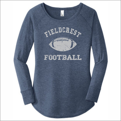 Fieldcrest JFL Ladies Tri-Blend Long Sleeve Tunic Tee