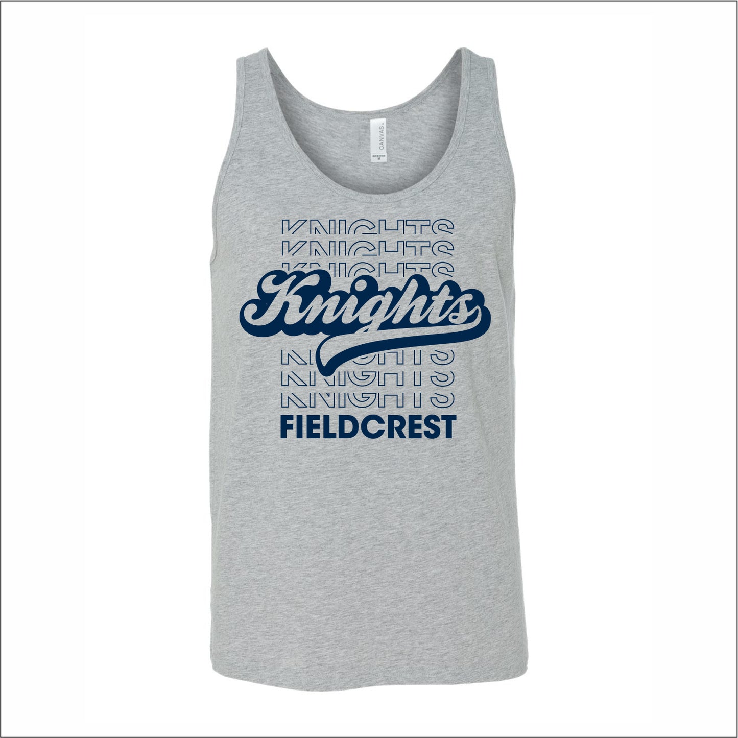Fieldcrest JFL Heathered Soft Jersey Tank Top