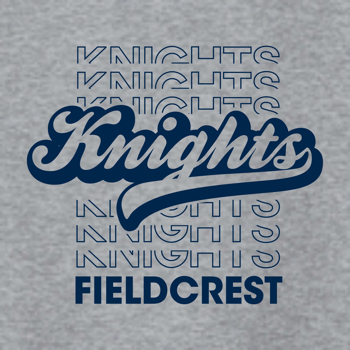 Fieldcrest JFL Heathered Soft Jersey Tank Top