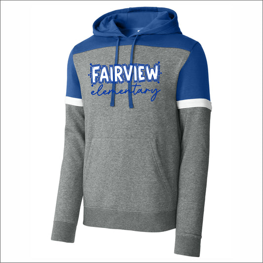 Fairview Elem Staff VA Drive Fleece Colorblock Hoodie