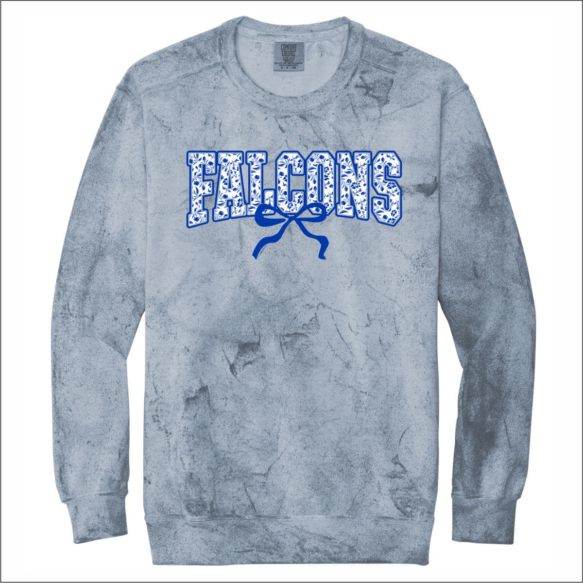 Fairview Elem Staff VA Color Blast Crewneck Sweatshirt