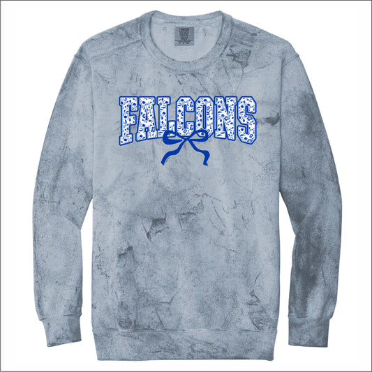 Fairview Elem Staff VA Color Blast Crewneck Sweatshirt