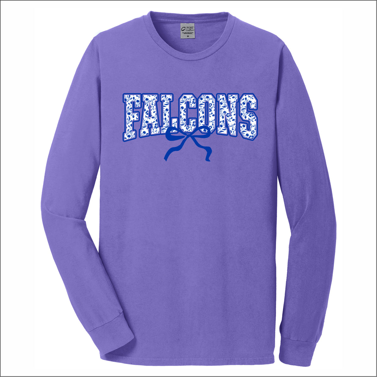Fairview Elem Staff VA Garment-Dyed Long Sleeve T-shirt