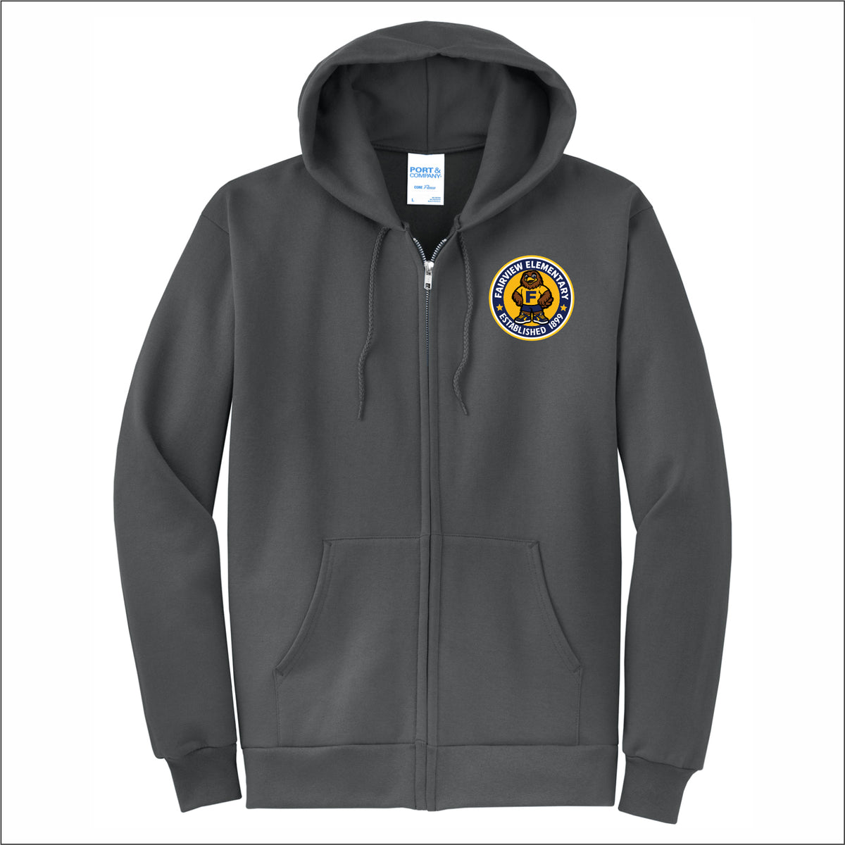 Fairview Elem Staff VA Full-Zip Hooded Sweatshirt