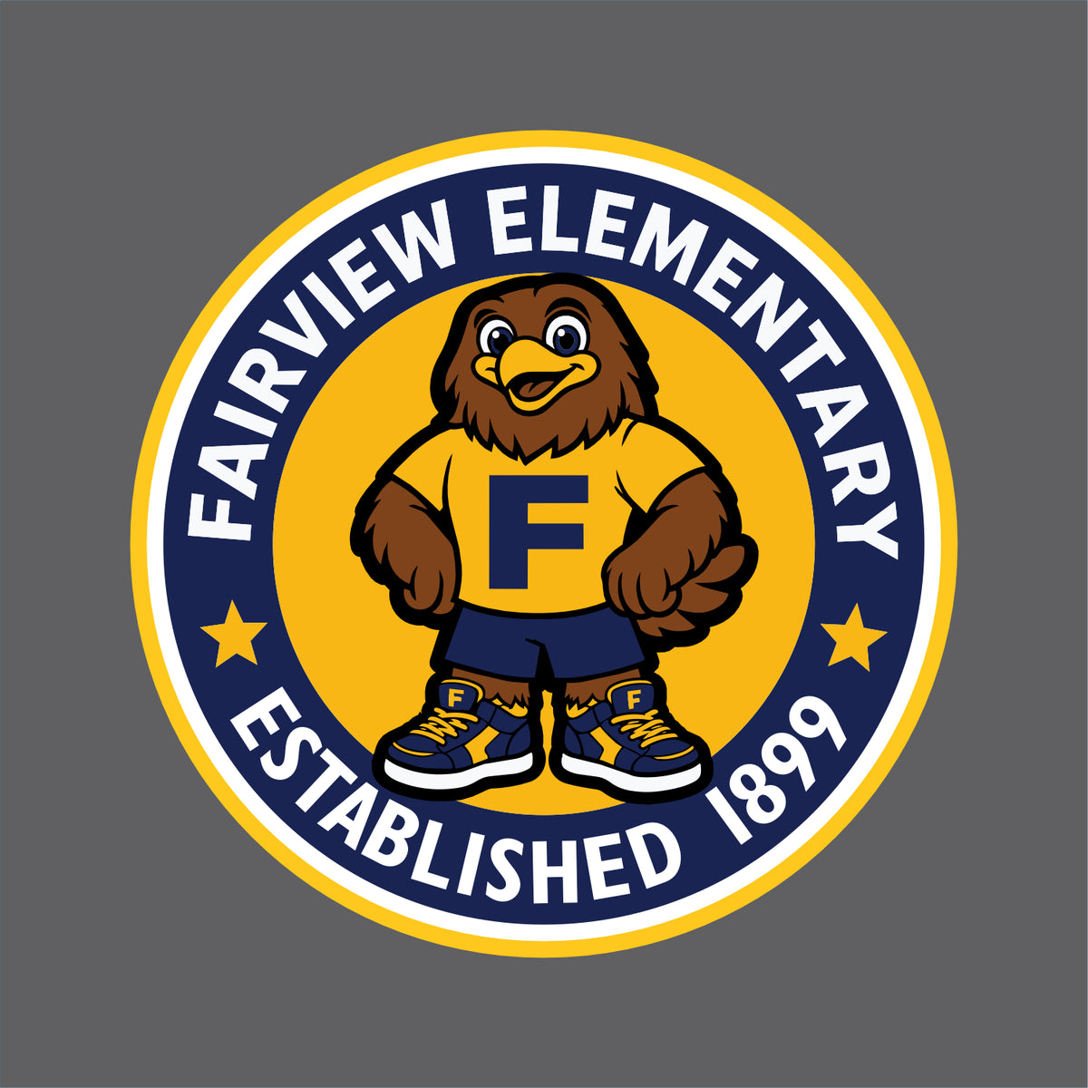 Fairview Elem Staff VA Open Bottom Sweatpants w/pockets