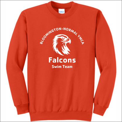 YMCA Falcons Swim Crewneck Sweatshirt