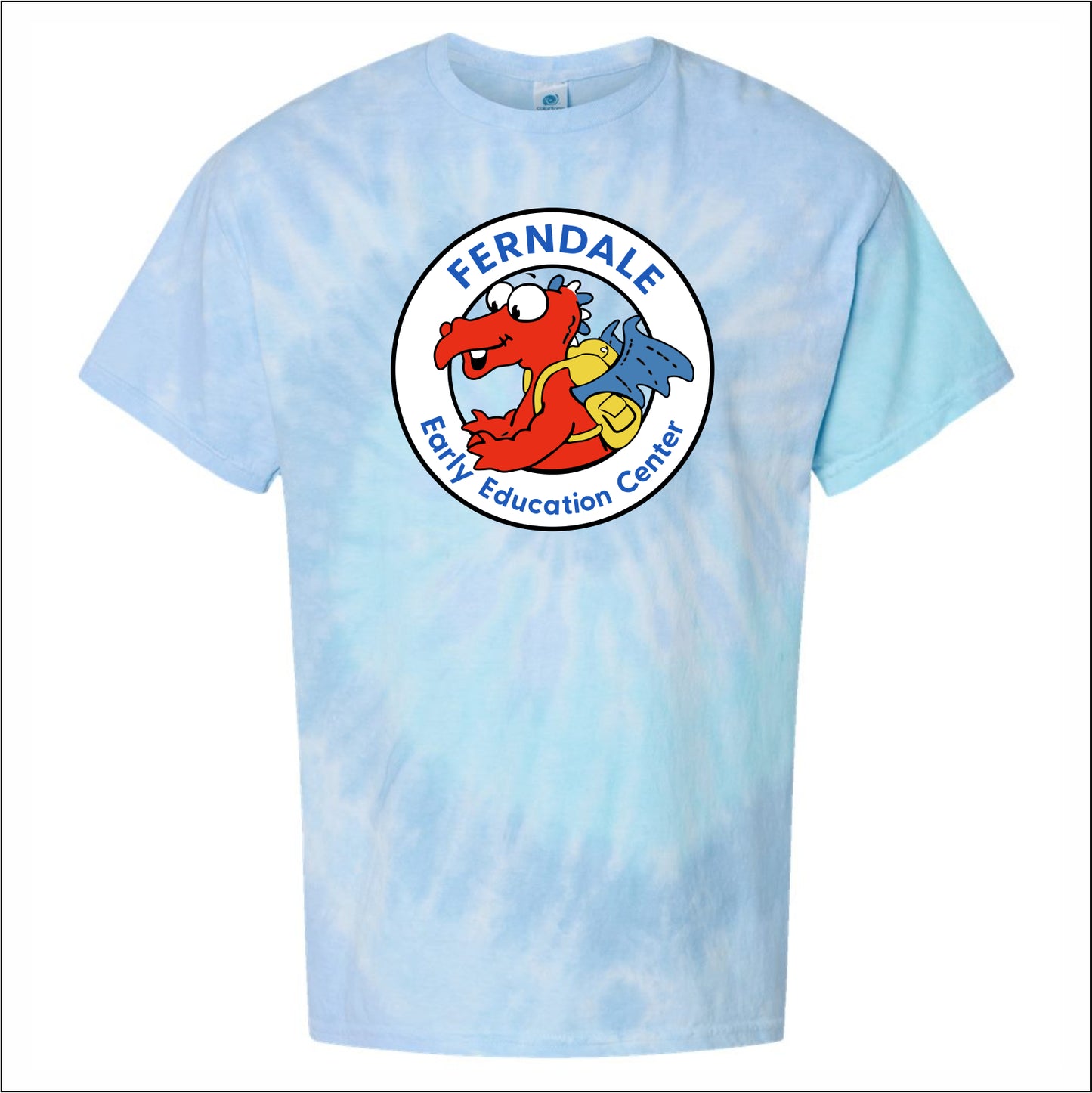 Ferndale EEC Multicolor Tie-Dye T-shirt - Design A