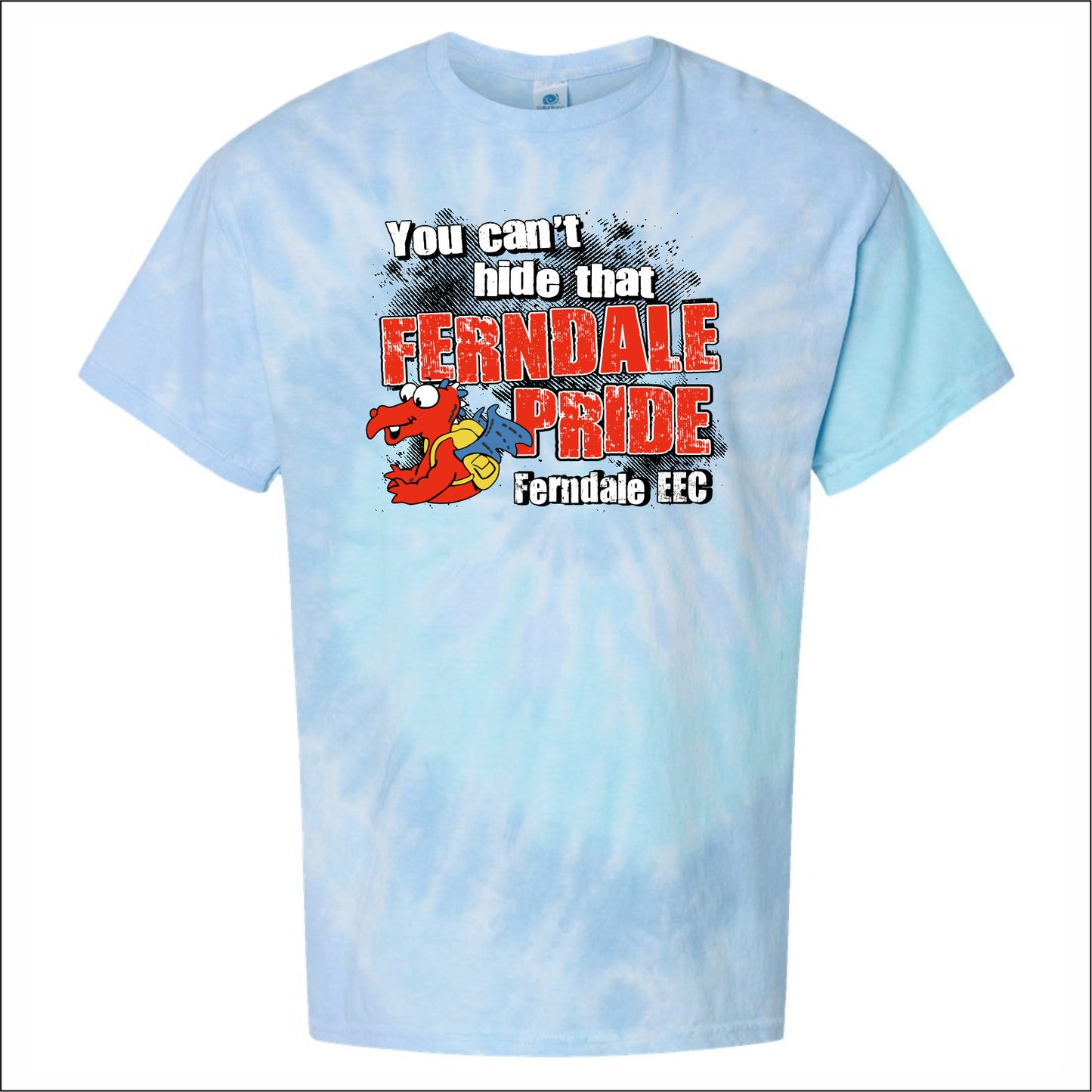 Ferndale EEC Multicolor Tie-Dye T-shirt - Design B