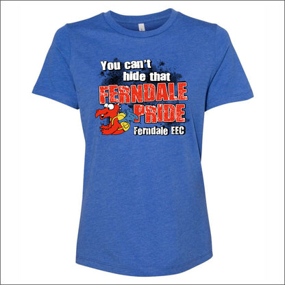 Ferndale EEC Ladies Relaxed Heather V-Neck Tee- Design B