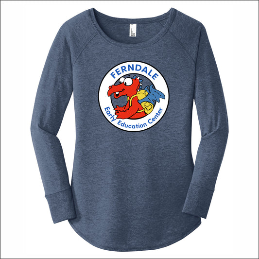 Ferndale EEC Ladies Tri-Blend Long Sleeve Tunic Tee