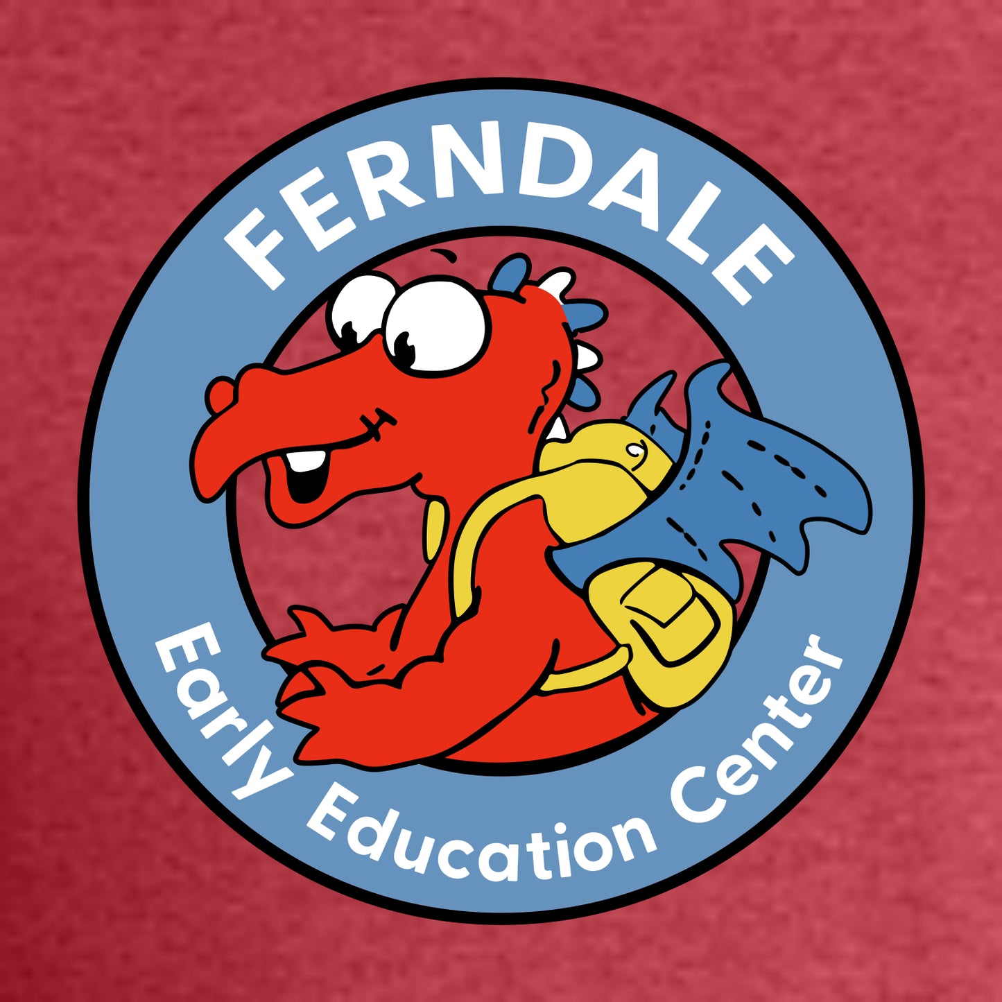 Ferndale EEC Ladies Relaxed Heather V-Neck Tee- Design A