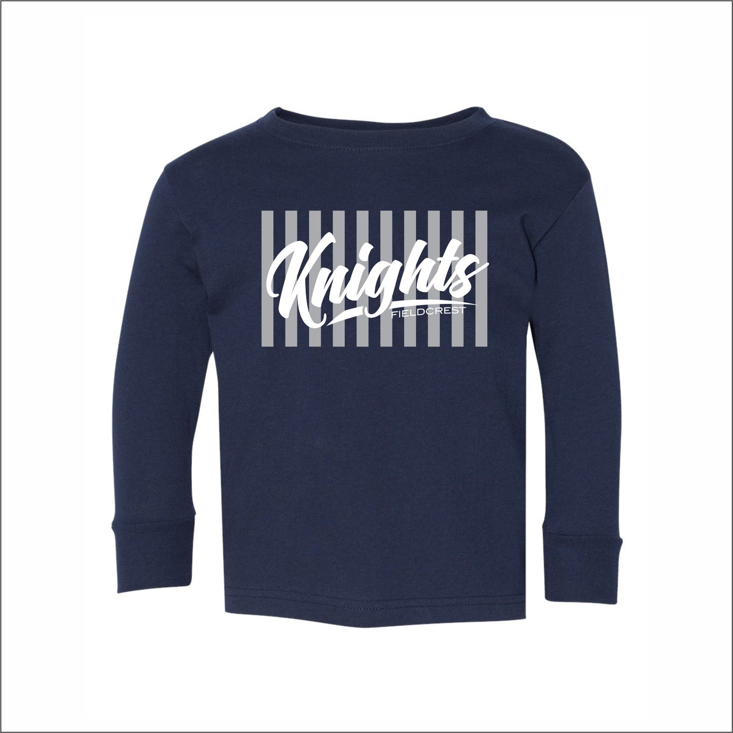 Fieldcrest Schools Toddler Fine Jersey Long Sleeve Tee