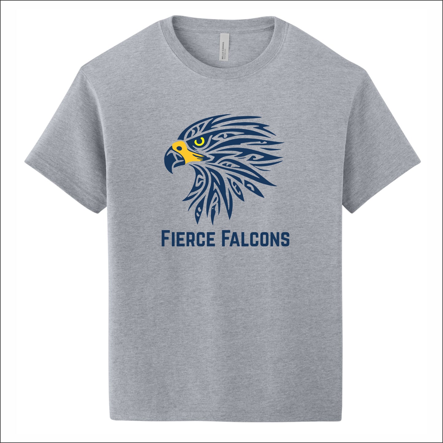 Fierce Falcons Heavyweight Cotton T-shirt
