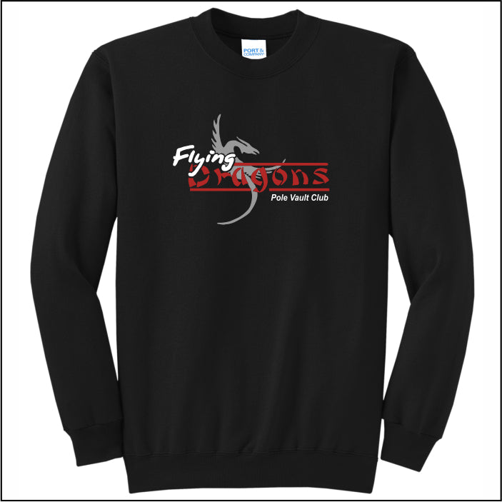 Flying Dragons Crewneck Sweatshirt - Des. B
