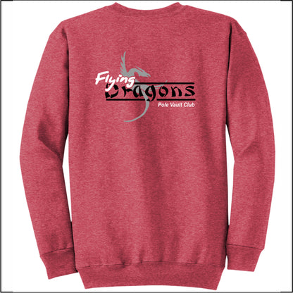Flying Dragons Crewneck Sweatshirt - Des. A