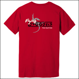 Flying Dragons  Soft Jersey Short Sleeve T-shirt - Des. A