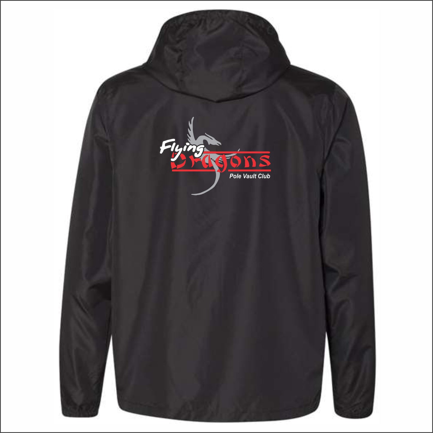 Flying Dragons Full-Zip Lightweight Windbreaker
