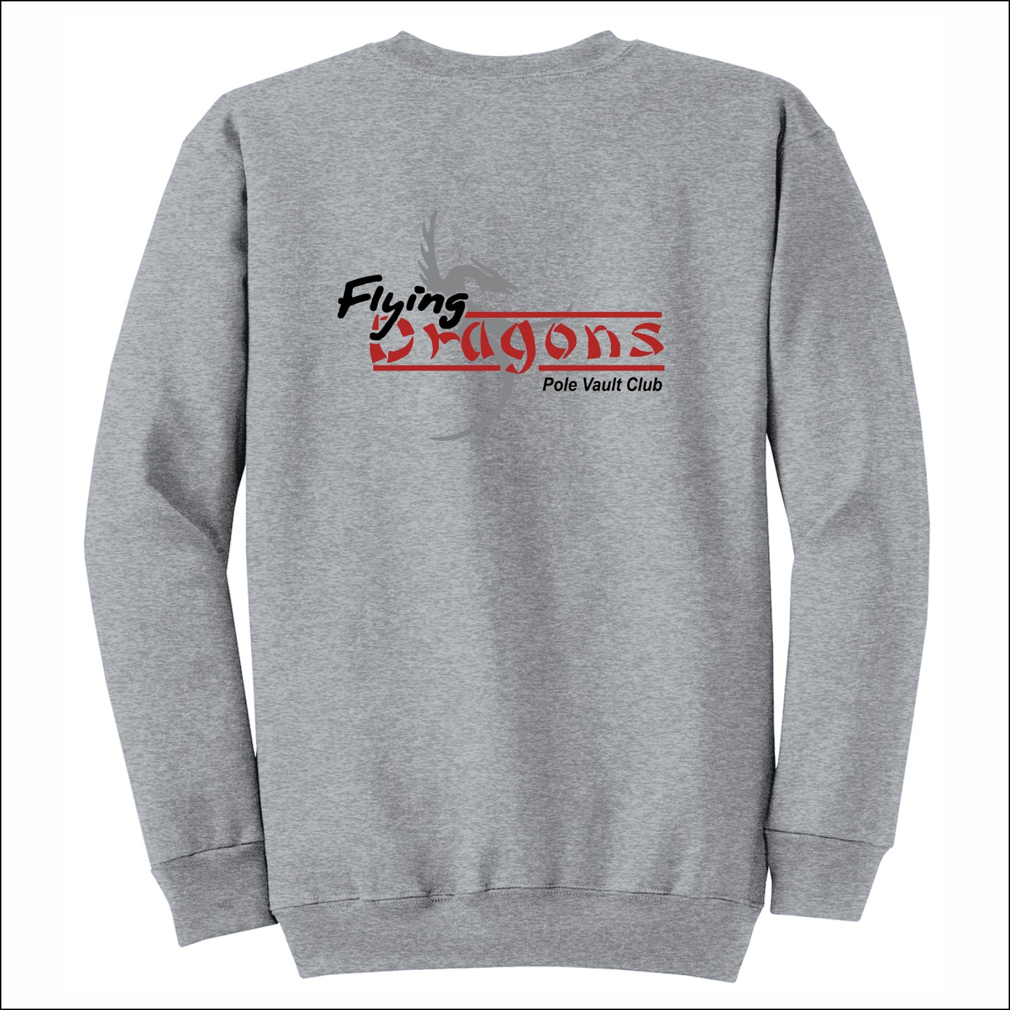 Flying Dragons Crewneck Sweatshirt - Des. A