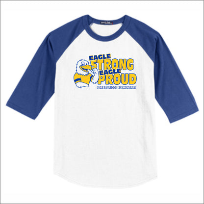 Forest Ridge Elementary 3/4 Sleeve Baseball T-shirt