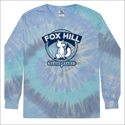 Fox Hill Staff (MA) Tie-Dye Long Sleeve T-shirt