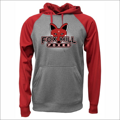 Fox Hill Elementary Performance Raglan Colorblock Hoodie