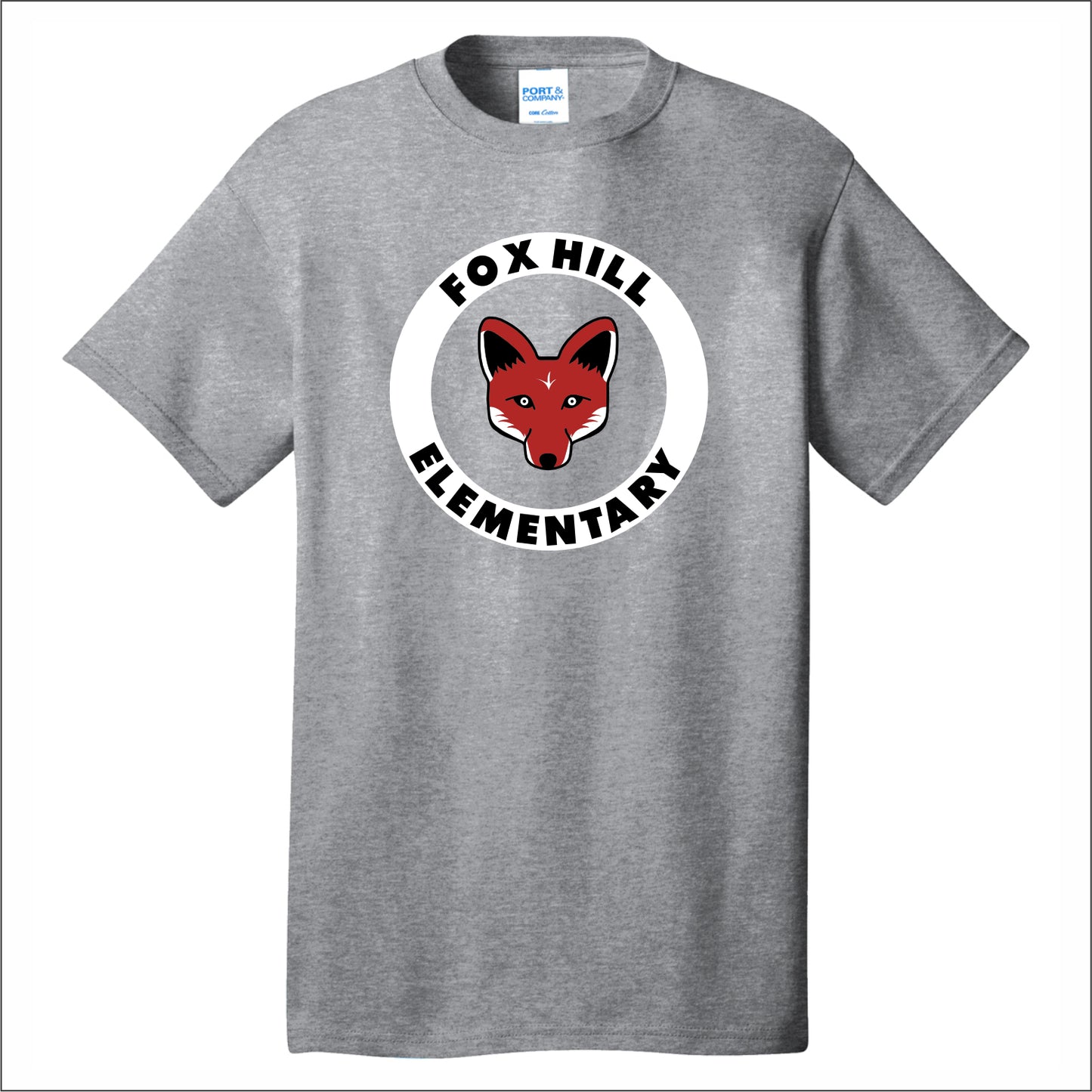 Fox Hill Elementary Short Sleeve T-shirt - Des. A