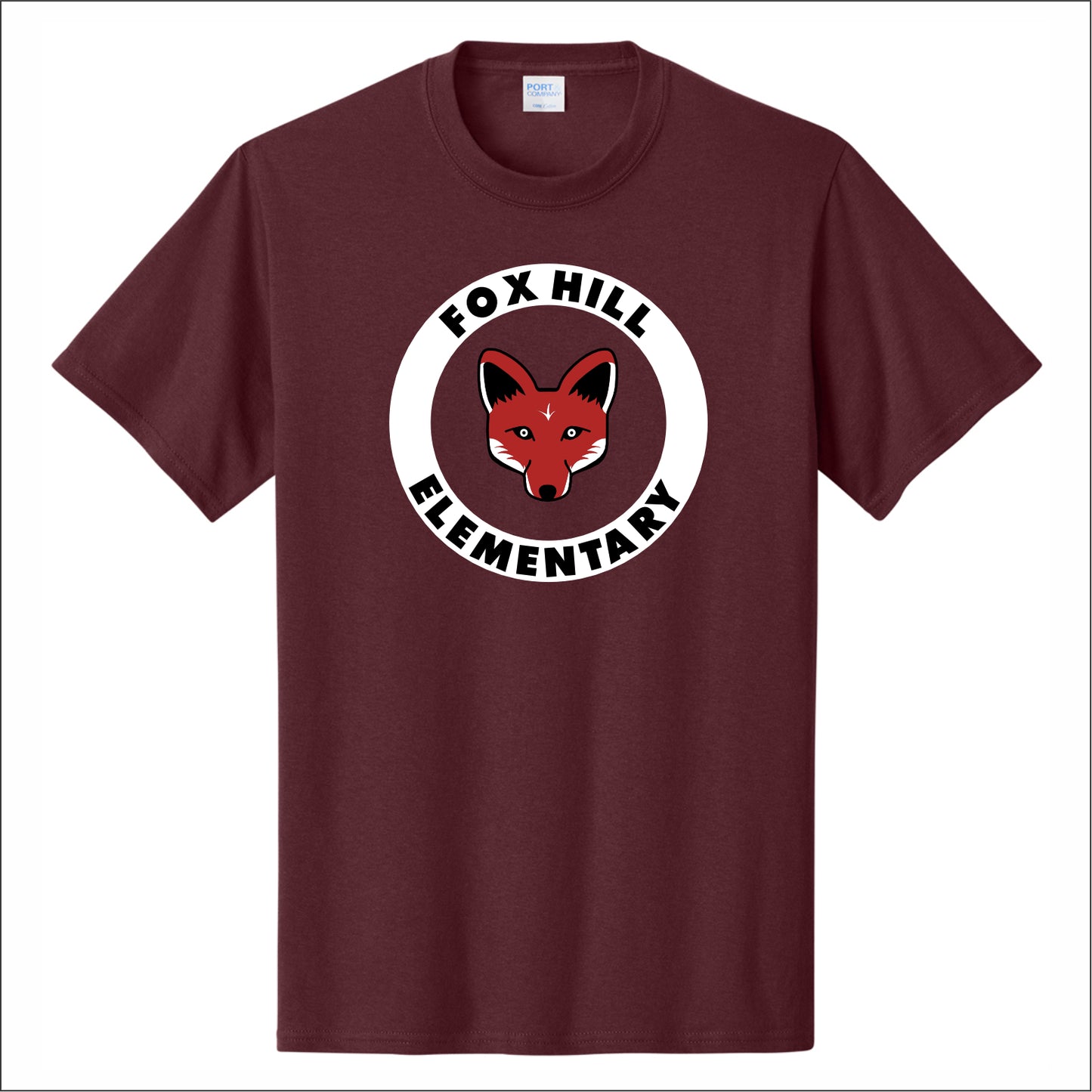 Fox Hill Elementary Short Sleeve T-shirt - Des. A