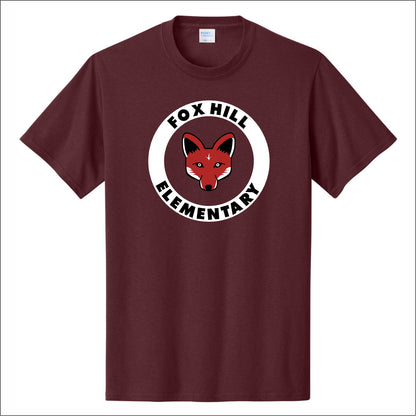 Fox Hill Elementary Short Sleeve T-shirt - Des. A