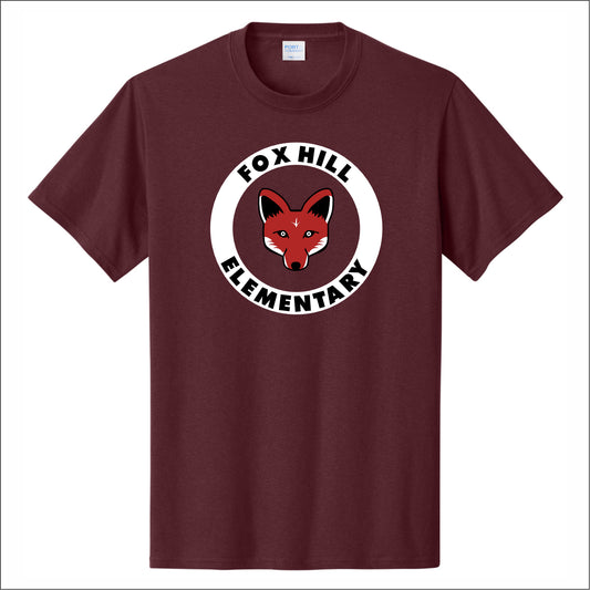 Fox Hill Elementary Short Sleeve T-shirt - Des. A
