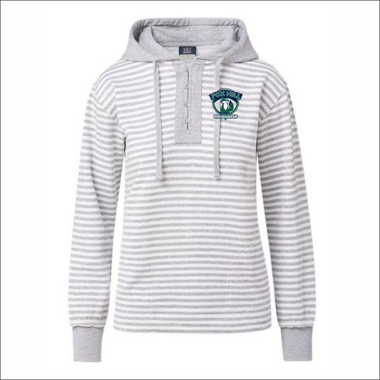 Fox Hill Staff (MA) Ladies Alina Henley Hooded Sweatshirt