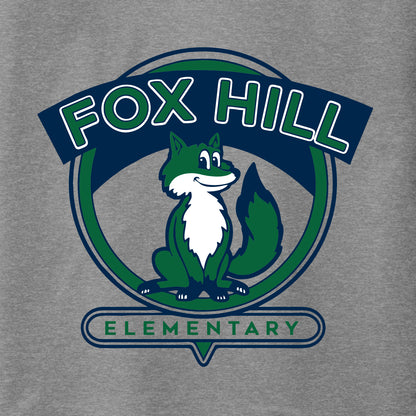 Fox Hill Staff (MA) Tri-Blend 3/4 Sleeve Raglan Tee