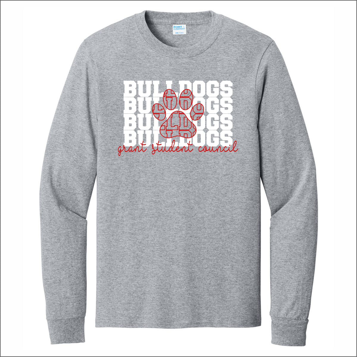 Grant Community HS STUCO Long Sleeve T-shirt - Des. B