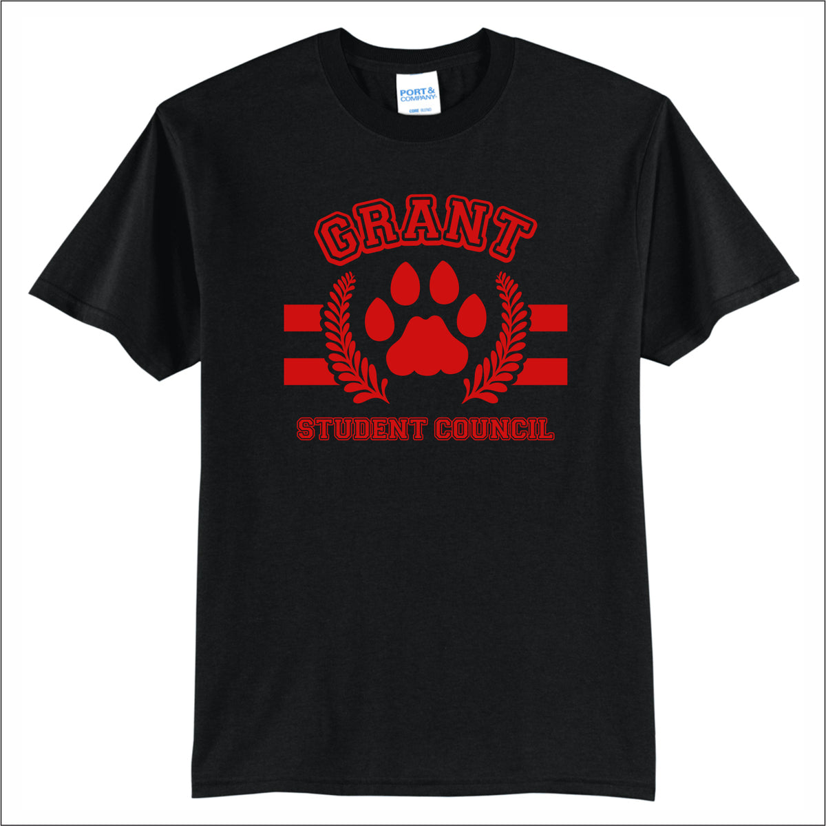 Grant Community HS STUCO 50/50 Short Sleeve T-shirt - Des. A