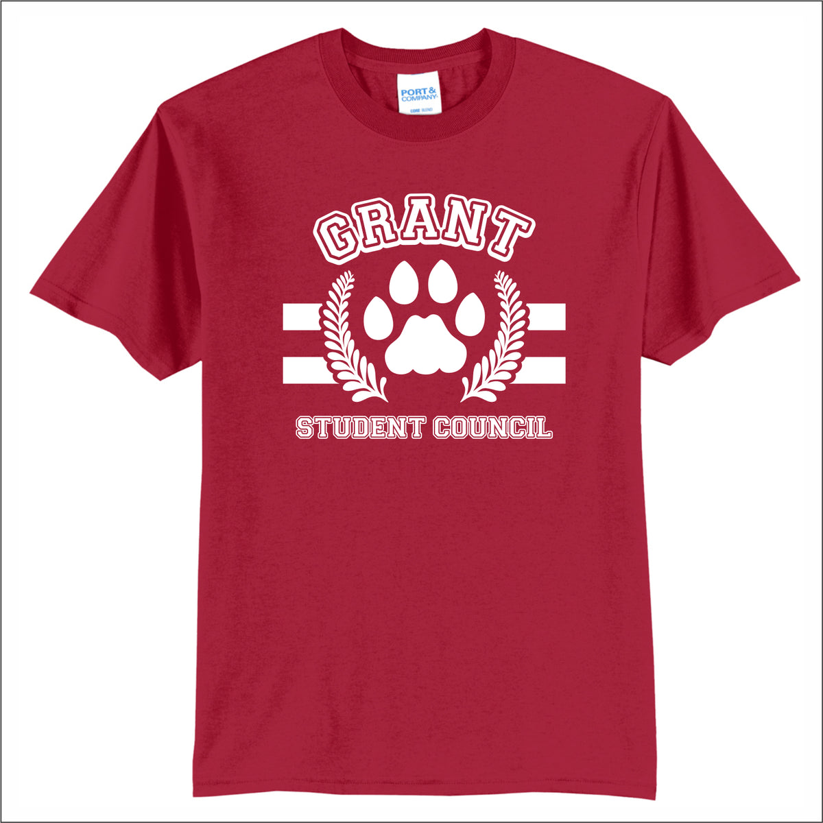 Grant Community HS STUCO 50/50 Short Sleeve T-shirt - Des. A